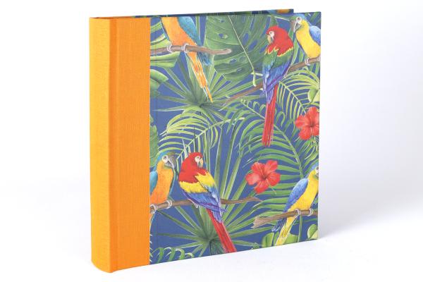 Set "Parrots", photo album and storage box